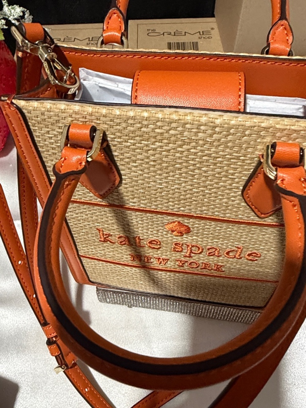 Kate Spade Mini Ellie Orange crossbody bag - Picture 5 of 7